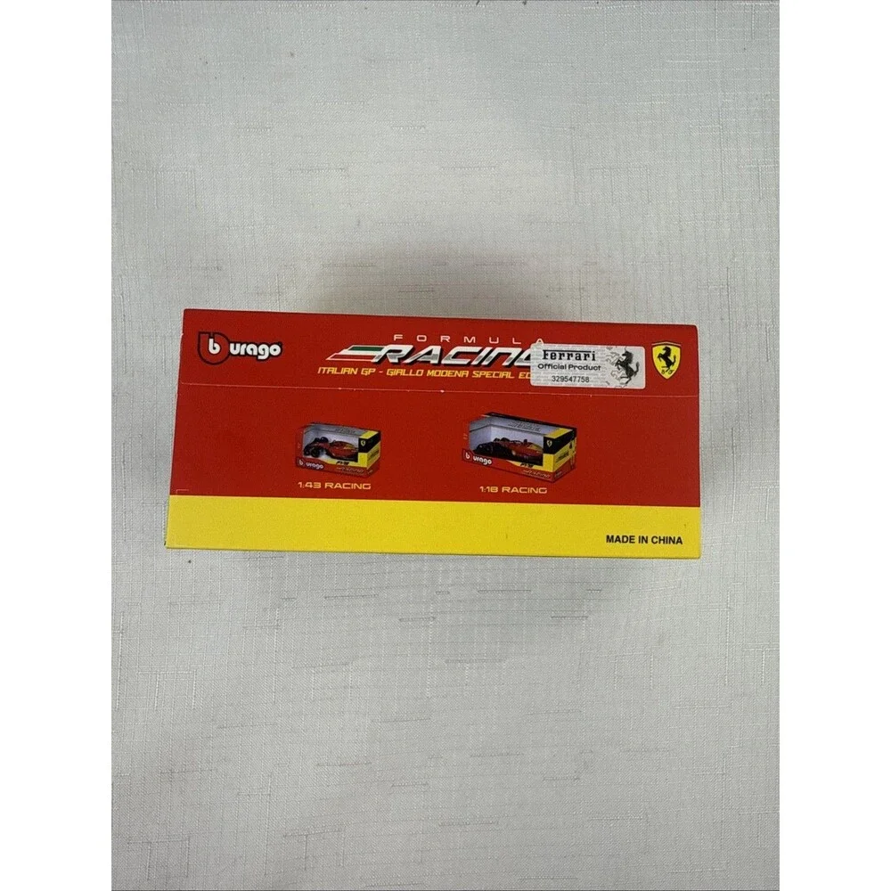 BBURAGO 1:43 Ferrari F1-75 Charles Leclrec #16 Italian GP 18-36831